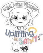 Saint John Vianney DIGITAL DOWNLOAD UpliftingLilSaints