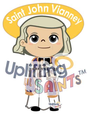 Saint John Vianney DIGITAL DOWNLOAD UpliftingLilSaints