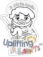 Saint John the Apostle DIGITAL DOWNLOAD UpliftingLilSaints
