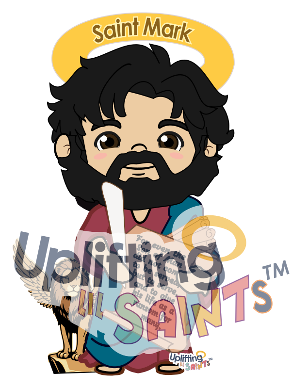 Saint Mark the Evangelist DIGITAL DOWNLOAD UpliftingLilSaints