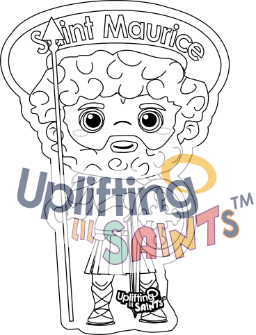 Saint Maurice DIGITAL DOWNLOAD UpliftingLilSaints