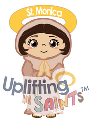Saint Monica DIGITAL DOWNLOAD UpliftingLilSaints Saint Monica