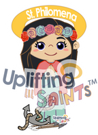 Saint Philomena DIGITAL DOWNLOAD UpliftingLilSaints Saint Philomena