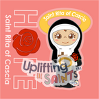 Saint Rita of Cascia DIGITAL DOWNLOAD UpliftingLilSaints