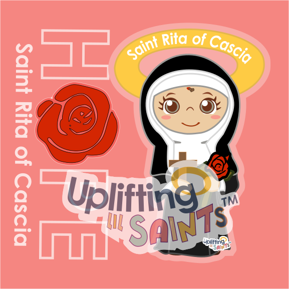 Saint Rita of Cascia DIGITAL DOWNLOAD UpliftingLilSaints