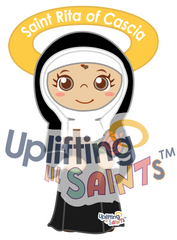 Saint Rita of Cascia DIGITAL DOWNLOAD UpliftingLilSaints