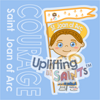 Saint Joan of Arc DIGITAL DOWNLOAD UpliftingLilSaints Saint Joan of Arc