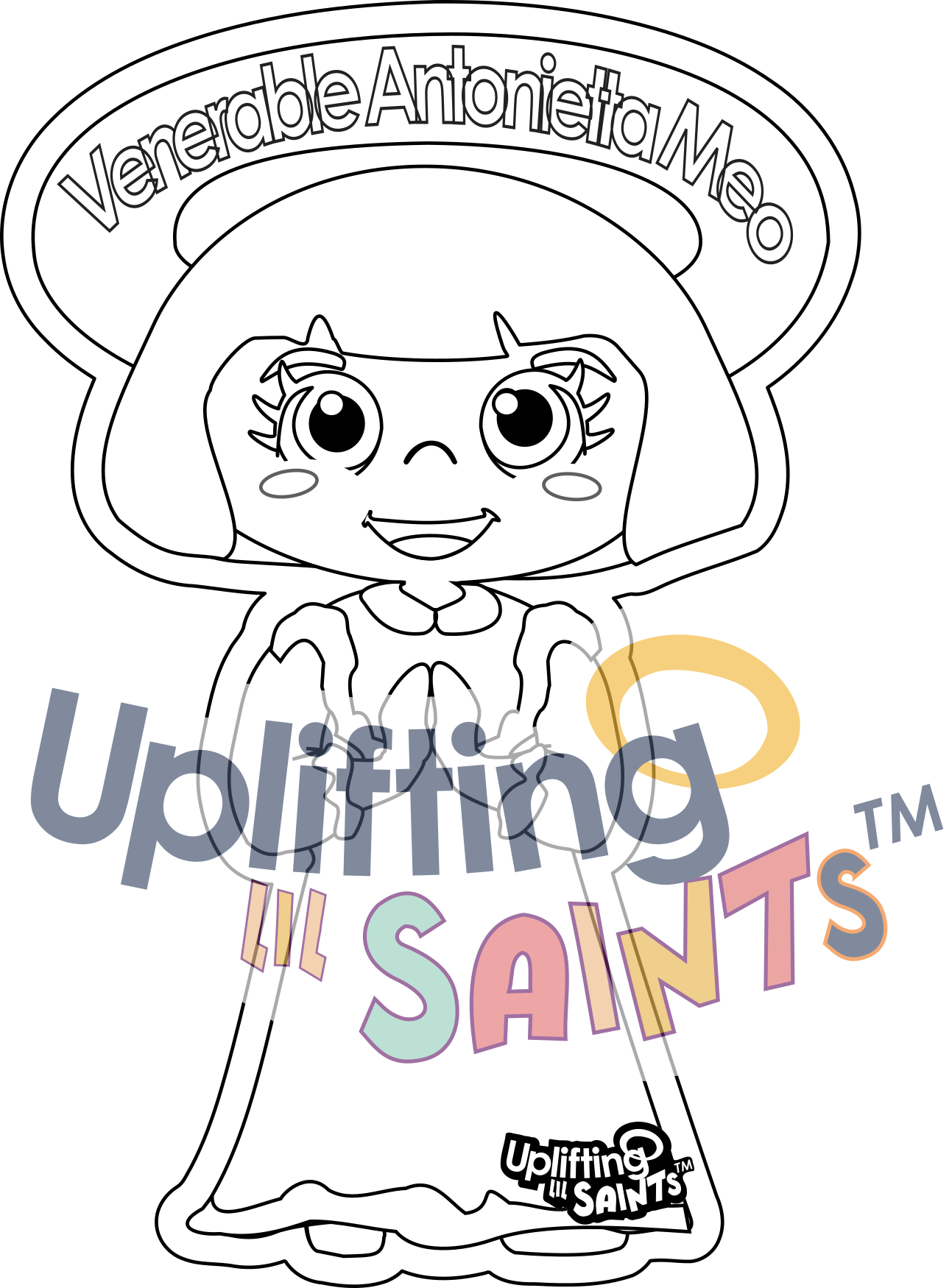 Venerable Antonietta Meo DIGITAL DOWNLOAD UpliftingLilSaints