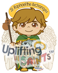 Saint Raphael the Archangel DIGITAL DOWNLOAD UpliftingLilSaints