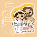 Holy Family DIGITAL DOWNLOAD UpliftingLilSaints Sacred Family