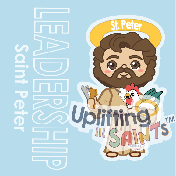 Saint Peter DIGITAL DOWNLOAD UpliftingLilSaints Saint Peter