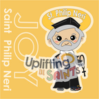 Saint Philip Neri DIGITAL DOWNLOAD UpliftingLilSaints Saint Philip Neri