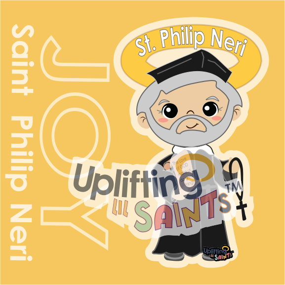 Saint Philip Neri DIGITAL DOWNLOAD UpliftingLilSaints Saint Philip Neri