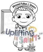 Blessed Fulton J Sheen DIGITAL DOWNLOAD UpliftingLilSaints