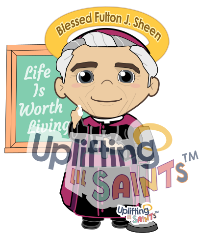 Blessed Fulton J Sheen DIGITAL DOWNLOAD UpliftingLilSaints