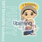 Saint Bernadette DIGITAL DOWNLOAD UpliftingLilSaints