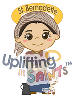 Saint Bernadette DIGITAL DOWNLOAD UpliftingLilSaints