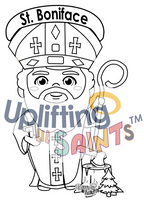 Saint Boniface DIGITAL DOWNLOAD UpliftingLilSaints