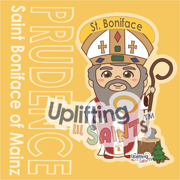 Saint Boniface DIGITAL DOWNLOAD UpliftingLilSaints