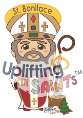 Saint Boniface DIGITAL DOWNLOAD UpliftingLilSaints