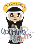 Saint Faustina Kowalska DIGITAL DOWNLOAD UpliftingLilSaints