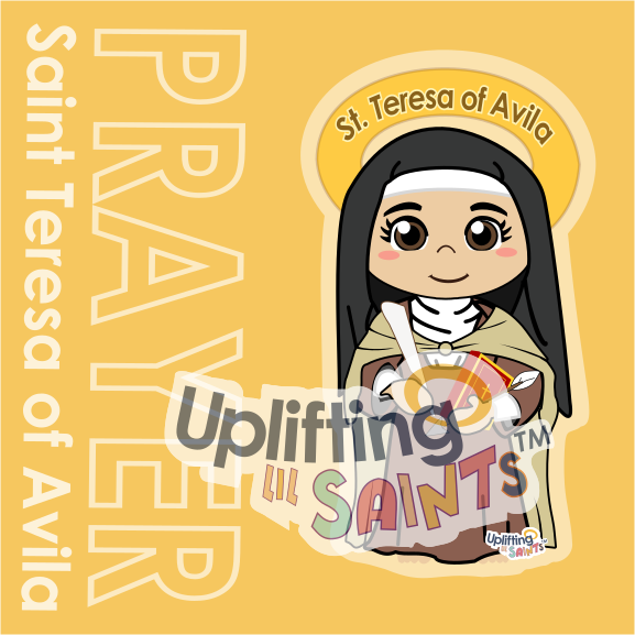 Saint Teresa of Avila DIGITAL DOWNLOAD UpliftingLilSaints