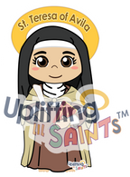 Saint Teresa of Avila DIGITAL DOWNLOAD UpliftingLilSaints