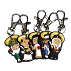 VBS KeyChains perfect for Rainforest Falls. Soft touch PVC Keychain Bundle featuring Uplifitng Lil Saints