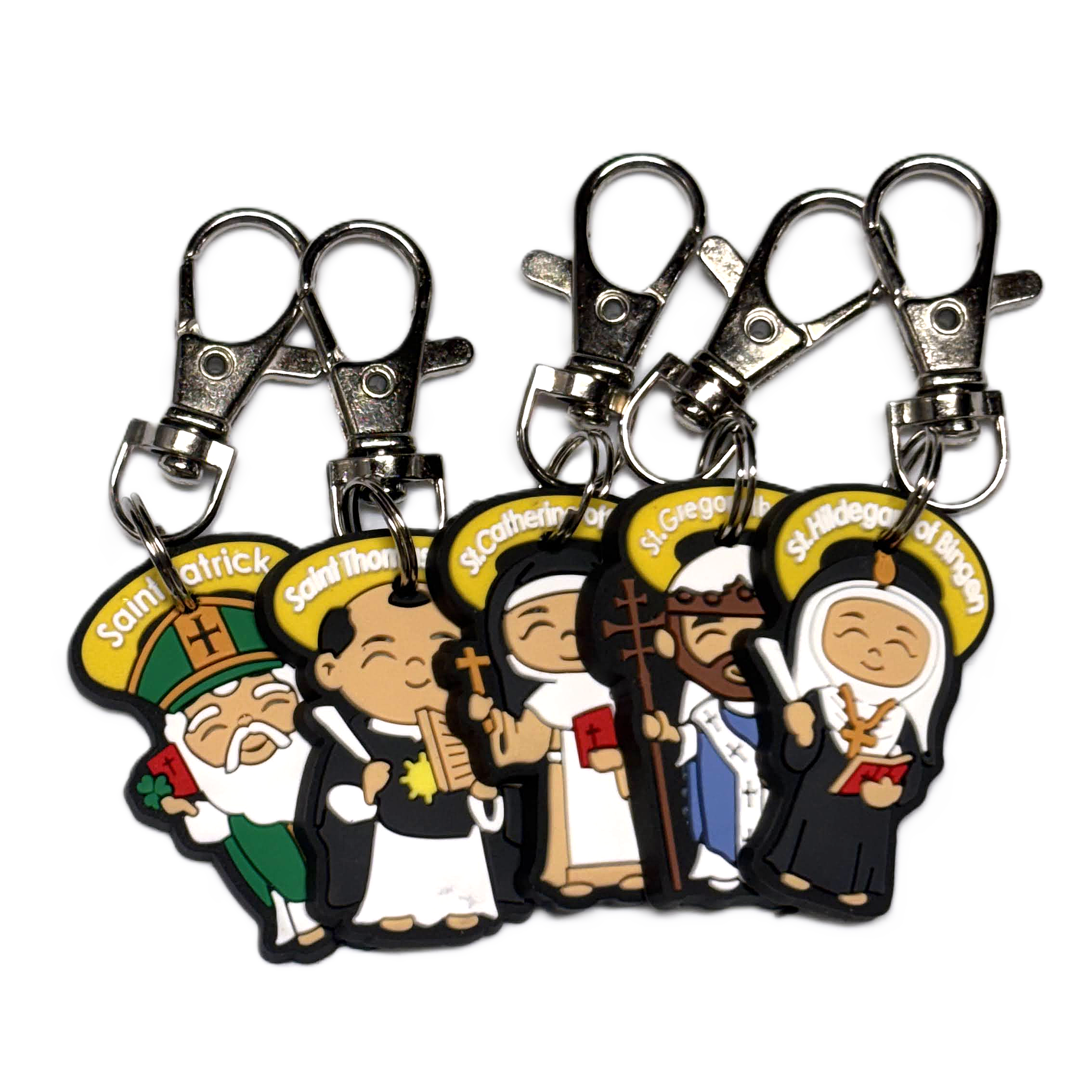 VBS KeyChains perfect for Rainforest Falls. Soft touch PVC Keychain Bundle featuring Uplifitng Lil Saints