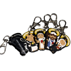 VBS KeyChains perfect for Rainforest Falls. Soft touch PVC Keychain Bundle featuring Uplifitng Lil Saints