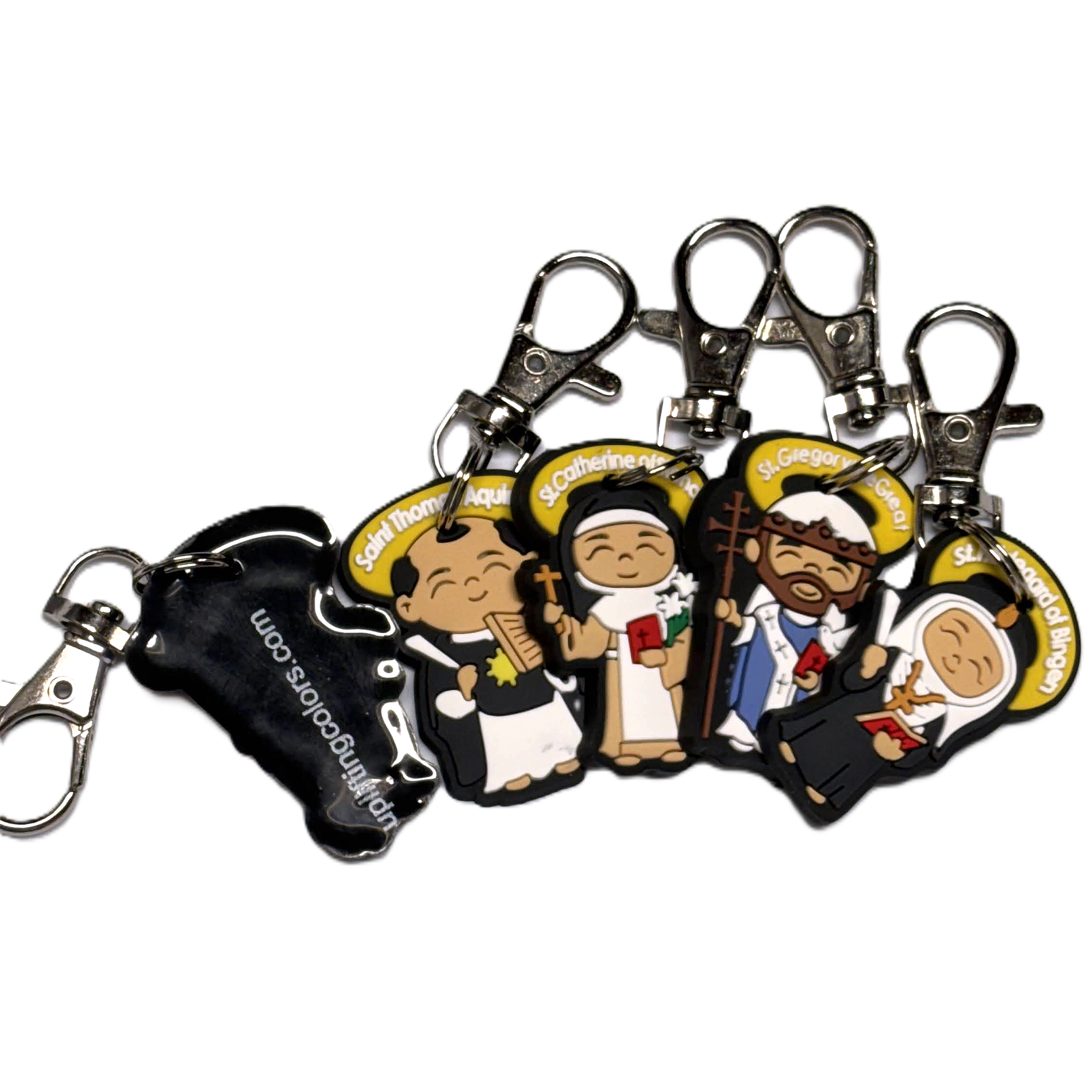 VBS KeyChains perfect for Rainforest Falls. Soft touch PVC Keychain Bundle featuring Uplifitng Lil Saints