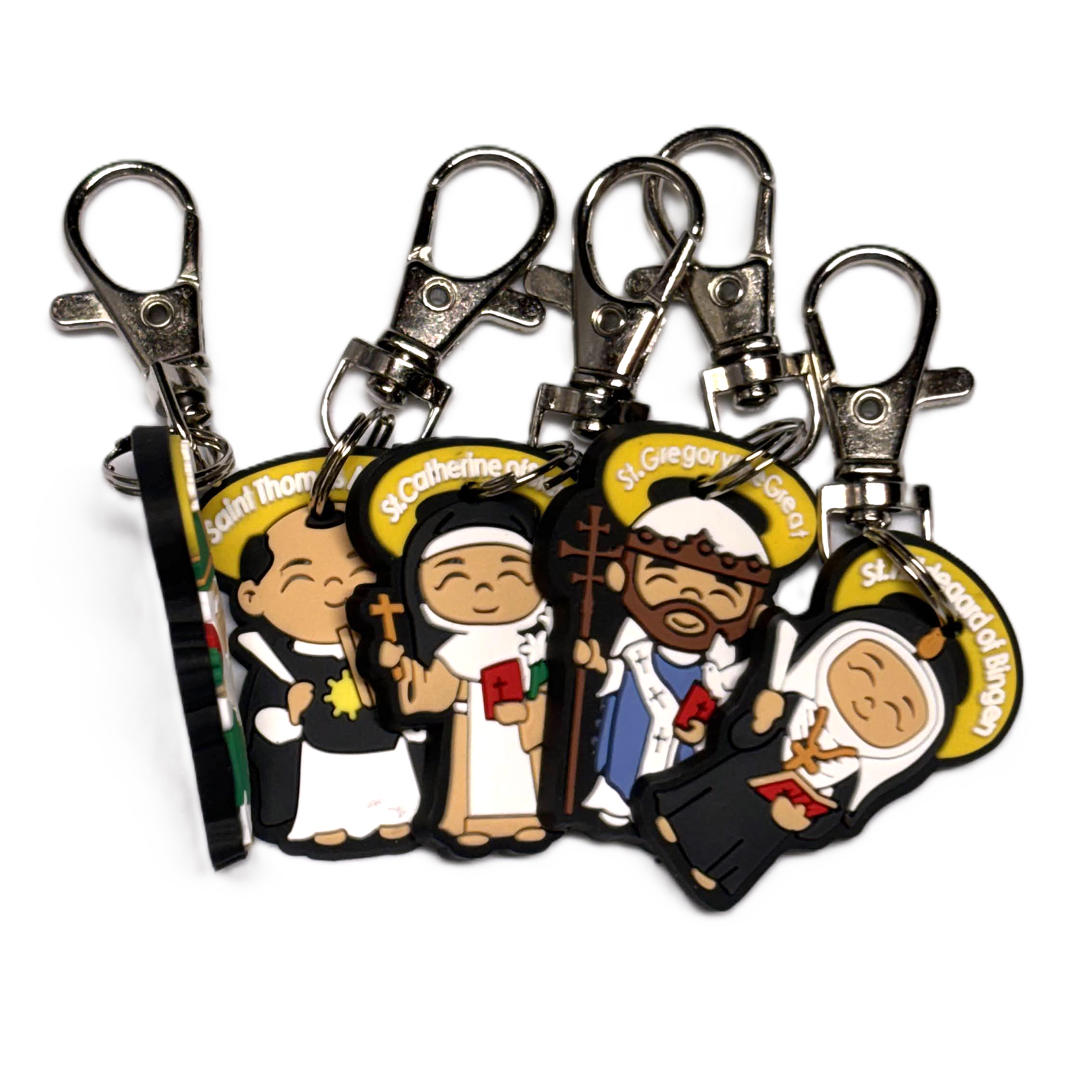 VBS KeyChains perfect for Rainforest Falls. Soft touch PVC Keychain Bundle featuring Uplifitng Lil Saints