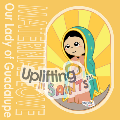Uplifting Lil Virgin of Guadalupe - hover
