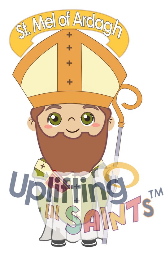 Saint Mel of Ardagh DIGITAL DOWNLOAD UpliftingLilSaints Saint Mel of Ardagh
