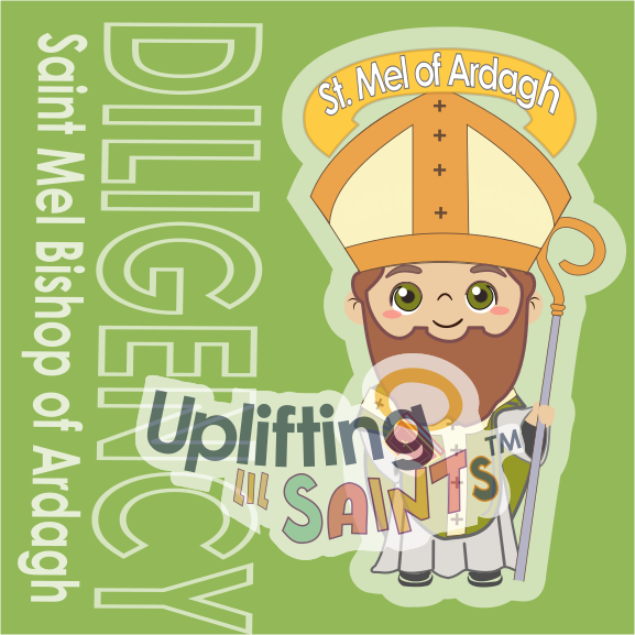 Saint Mel of Ardagh DIGITAL DOWNLOAD UpliftingLilSaints Saint Mel of Ardagh