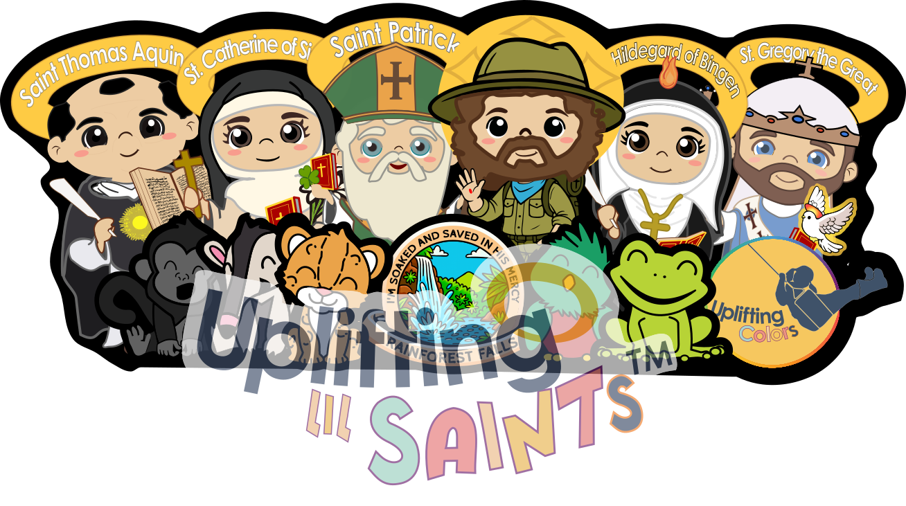 VBS RainForest Falls DIGITAL DOWNLOAD 5 UpliftingLilSaints + 5 Uplifting Bible Buddies COMBO