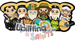 VBS RainForest Falls DIGITAL DOWNLOAD 5 UpliftingLilSaints + 5 Uplifting Bible Buddies COMBO
