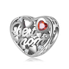Uplifting Silver Bracelet Charm - exquisite Silver Jewerly (CHARM ONLY)