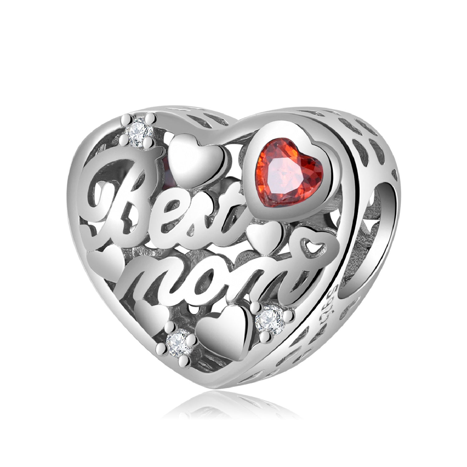 Uplifting Silver Bracelet Charm - exquisite Silver Jewerly (CHARM ONLY)