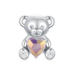 Uplifting Silver Bracelet Charm - exquisite Silver Jewerly (CHARM ONLY) – Teddy Bear Charm