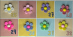 Daisy flower Shoe Charm Pick your favorite Lil Flower