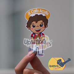 Uplifting Lil Saint Carlo Acutis Sticker