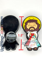 Catholic VBS Bracelet Uplifting Lil Saints  . Crocs Style Bracelete.  Soft touch PVC Charms and Silicone Bracelet