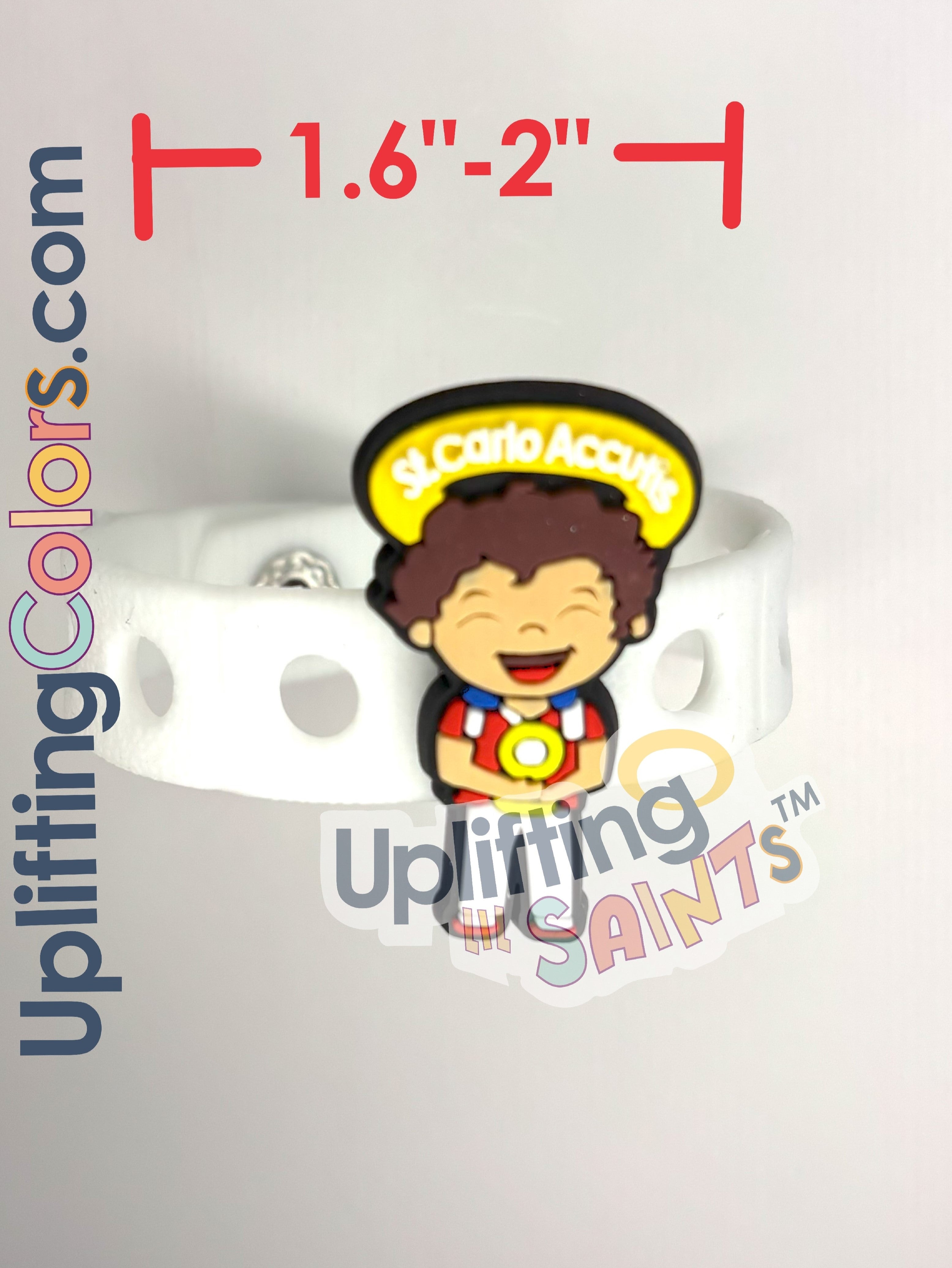 VBS Bracelet perfect for Scuba  . Crocs Style Bracelete.  Soft touch PVC Charms and Silicone Bracelet