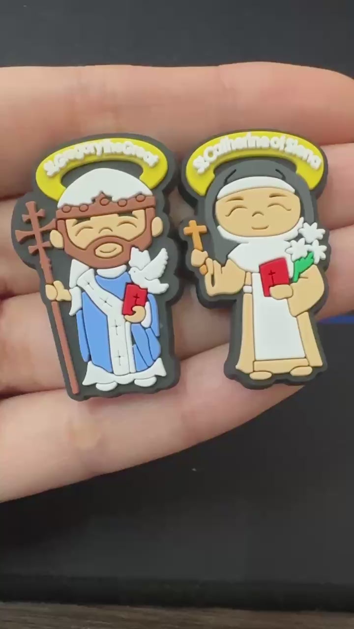 VBS Bracelet perfect for Rainforest Falls. Crocs Style Bracelete.  Soft touch PVC Charms and Silicone Bracelet featuring Uplifitng Lil Saints