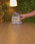 Uplifting Grumpy Kitty Planter