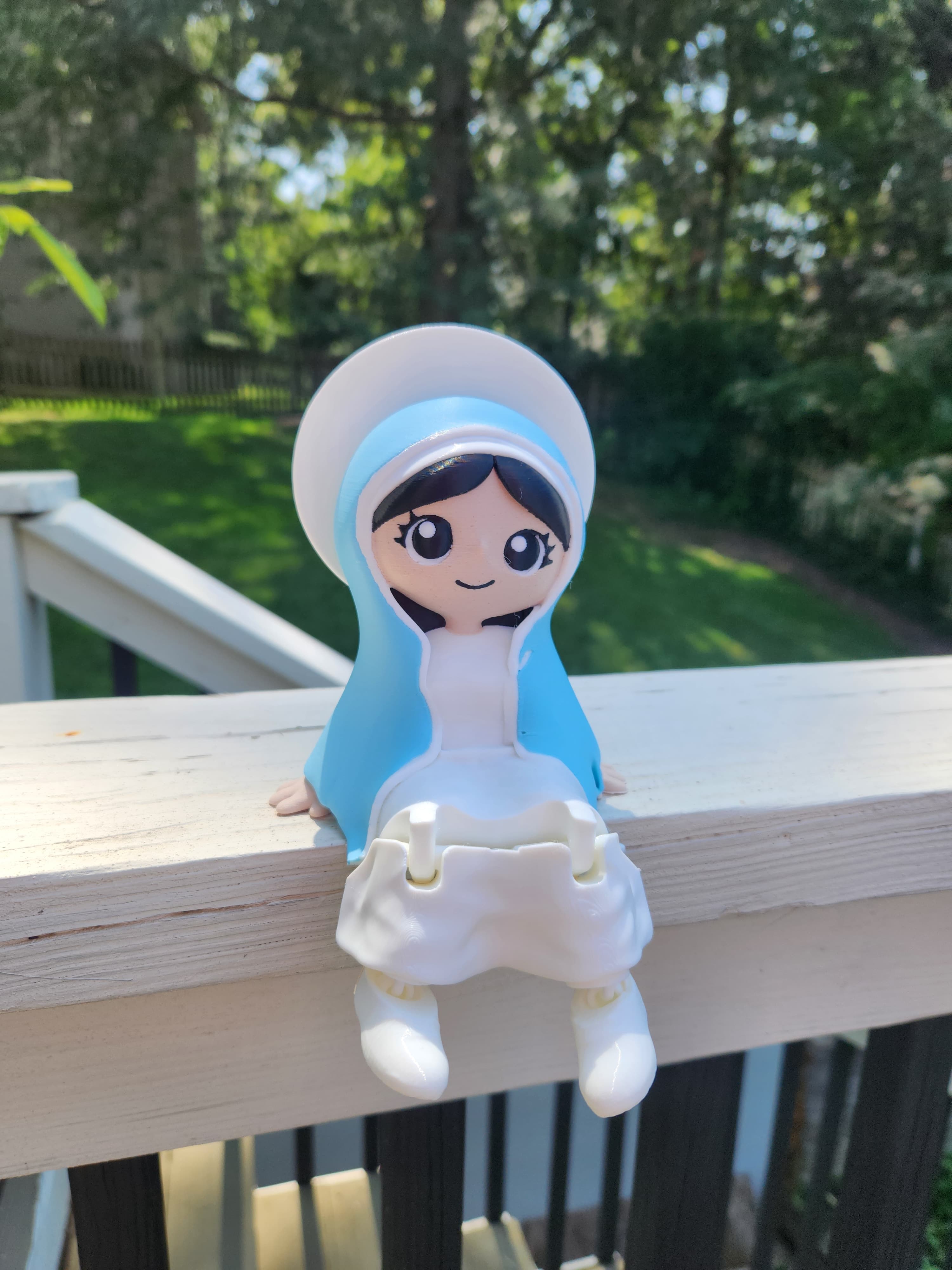 Uplifting Lil Saint Super Cute 3D Print