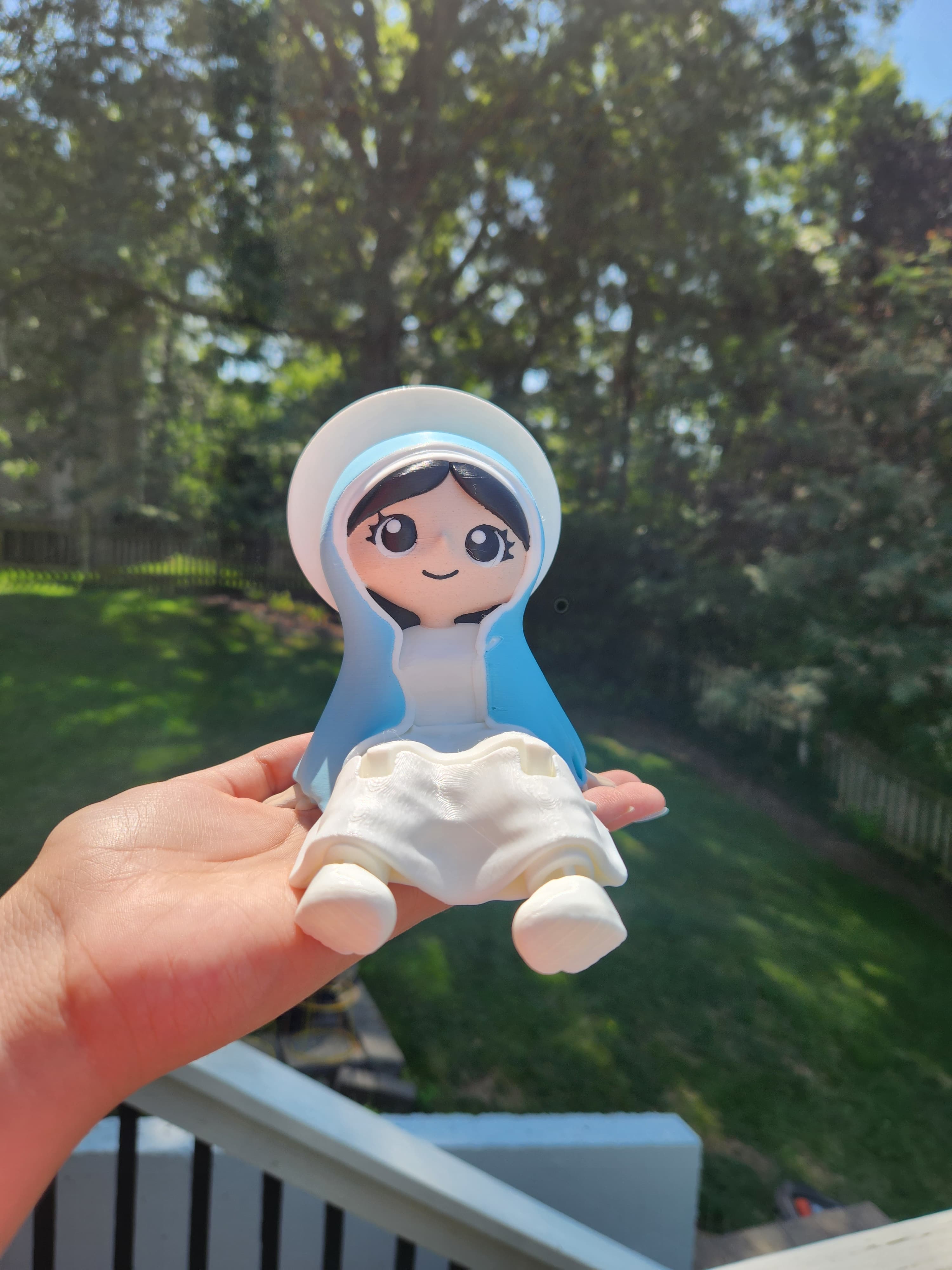 Uplifting Lil Saint Super Cute 3D Print